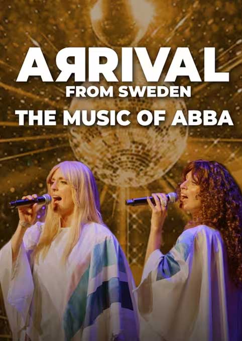 Arrival tribute band performing ABBA music.