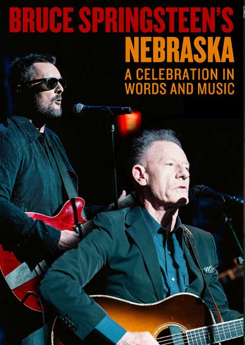 Musicians performing in Bruce Springsteen's Nebraska tribute.